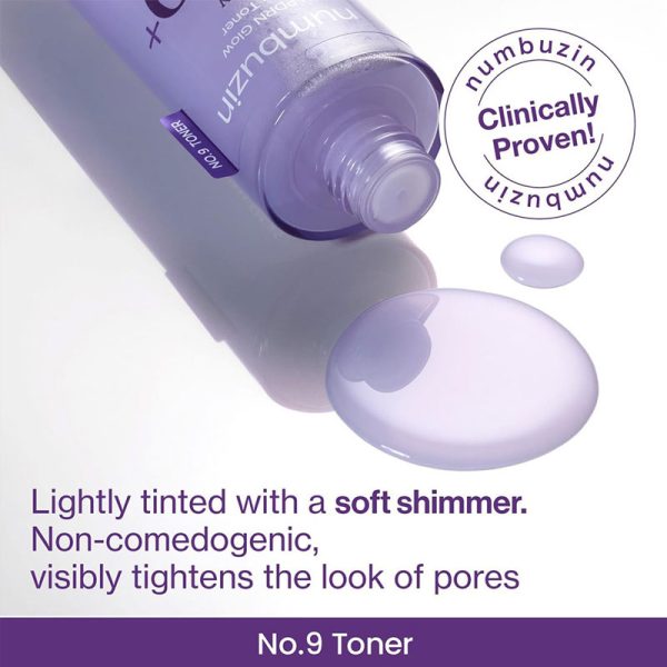 تونر پپتاید PDRN و +NAD شماره No.9 درخشان تقویت کننده و ضد چروک نامبوزین Numbuzin مدل Glow Boosting Toner حجم 150ml - Image 4