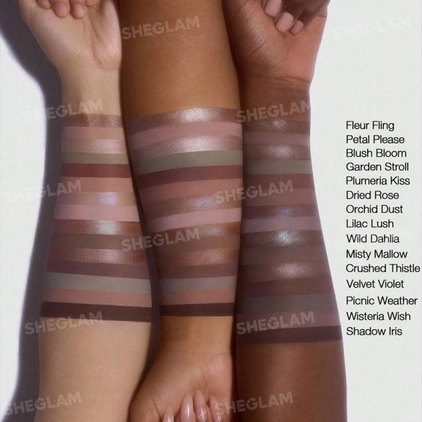 پالت سایه 15 رنگ ساعت ارکیده شیگلم Sheglam مدل Orchid Hour - Image 5