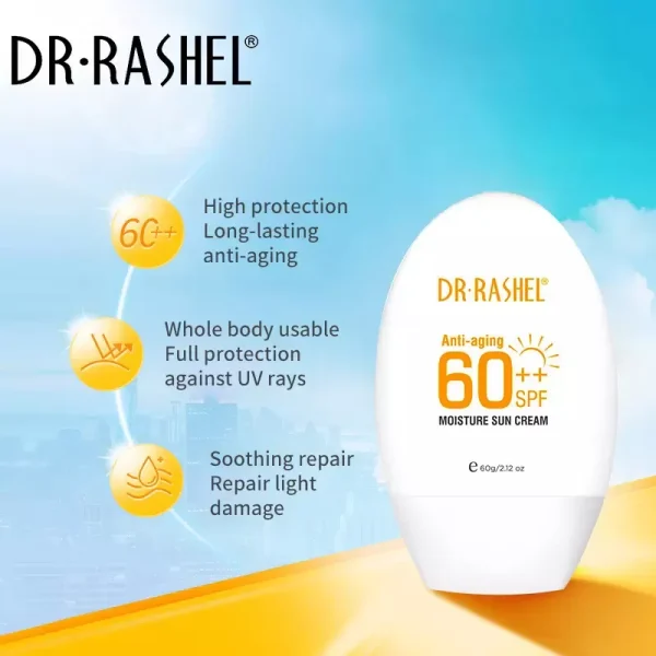 کرم ضدآفتاب دکتر راشل SPF60 Dr.Rashel ضدپیری و جوانساز - Image 3