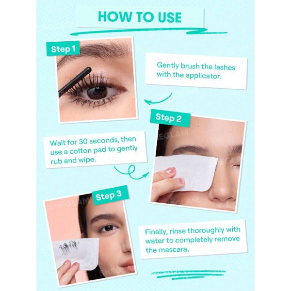پاک‌ کننده آرایش مژه شیگلم Sheglam مدل Lashlighter EZ Remove - Image 4