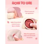 رژ لب و گونه کرمی Bounce Putty Pocket Lip Pot شیگلم Sheglam - Image 4