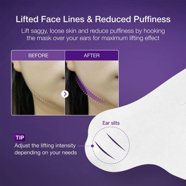 ماسک صورت و گردن ضد چروک نامبوزین Numbuzin مدل Sheet Mask NAD+ BIO Lifting-sil Full Face Mask - Image 2