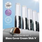 کرم پودر استیکی الروئل ELROEL مدل Blanc Cover Cream Stick V - Image 5