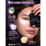 ماسک دور چشم آبرسان عمیق شیگلم Sheglam کالکشن CatWoman مدل Midnight Veil Eye Mask Black - Image 2