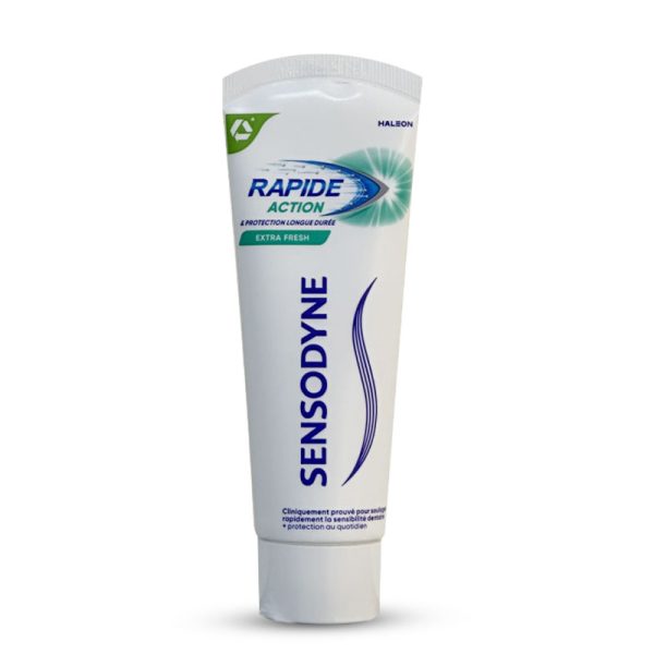 خمیر دندان ضد پلاک rapid actin extra fresh سنسوداین حجم 75 میل - Image 2