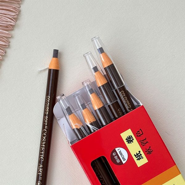 مداد آرایش چند منظوره نرم شماره 1818 منگسیمان (mengsiman) رنگ قهوه ای - Image 4