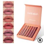 پک رژلب مایع مات هندیان 6 عددی (HANDAIYAN) - Image 3