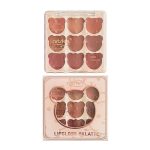 پالت رژلب 9 رنگ آرت اسکین Artskin مدل خرسی