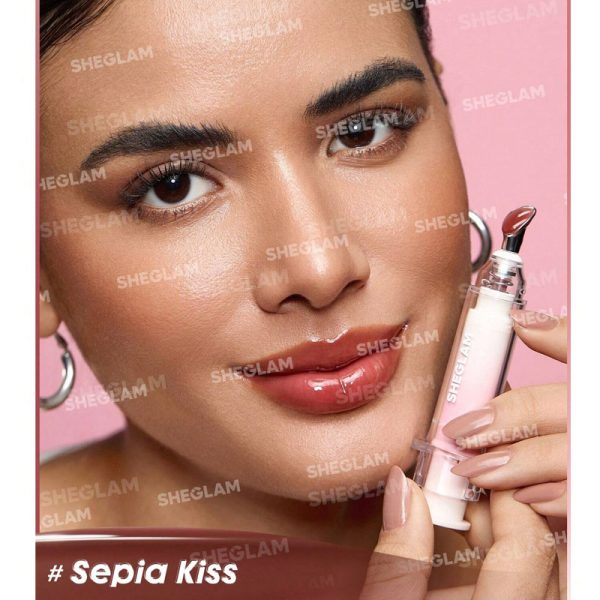 لیپ گلاس حجم دهنده شیگلم SHEGLAM مدل Booster shine حجم 4.6ml - Image 3