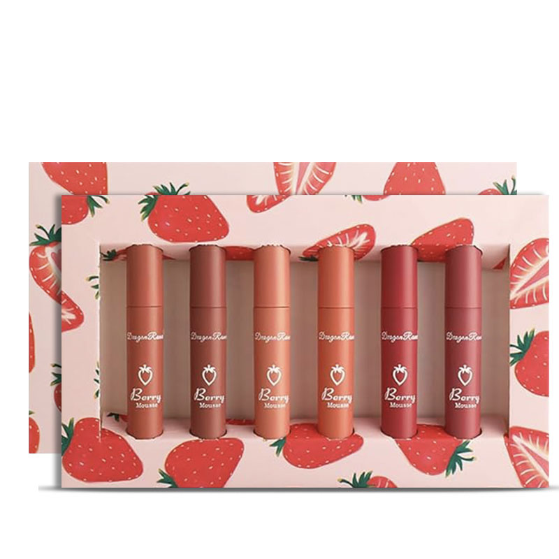 s5.jpg پک 6 عددی رژ لب توت فرنگی دراگون رانی - Image 1