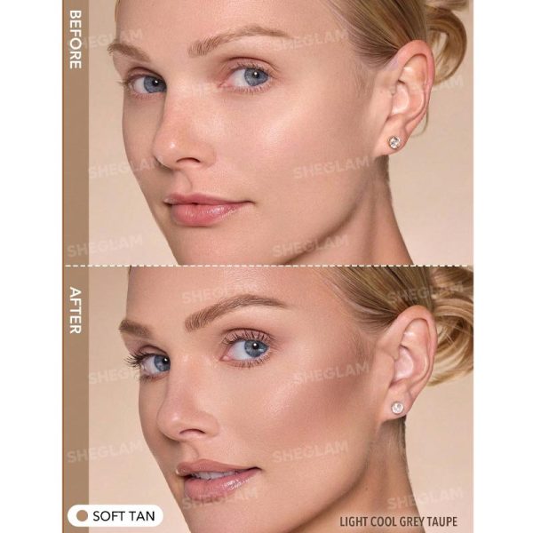 کانتور دو طرفه شیگلم Sheglam مدل Liquid Contour Duo - Image 4