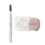 ژل ابرو کاسه ای و اپلیکاتور دو طرفه SHEGLAM set me up hold شیگلم