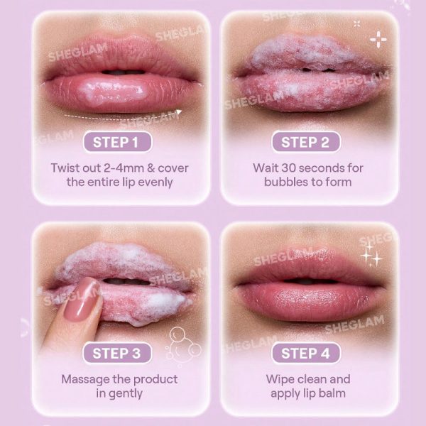 اسکراب لب شیگلم مدل حبابی Bubble Bath - Image 4