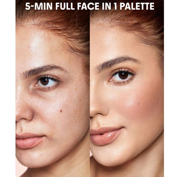 پالت کانتورینگ و هایلایتر و رژگونه All About That Face شیگلم SHEGLAM - Image 7