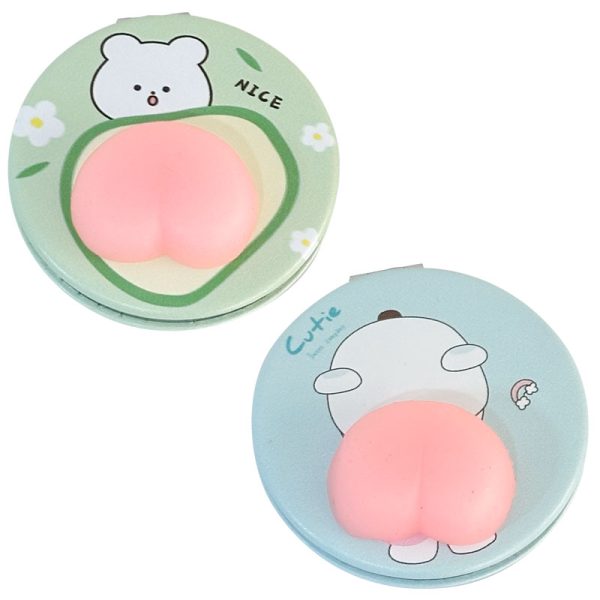 آینه گرد دو طرفه ویشنگ طرح حیوانات - Image 3