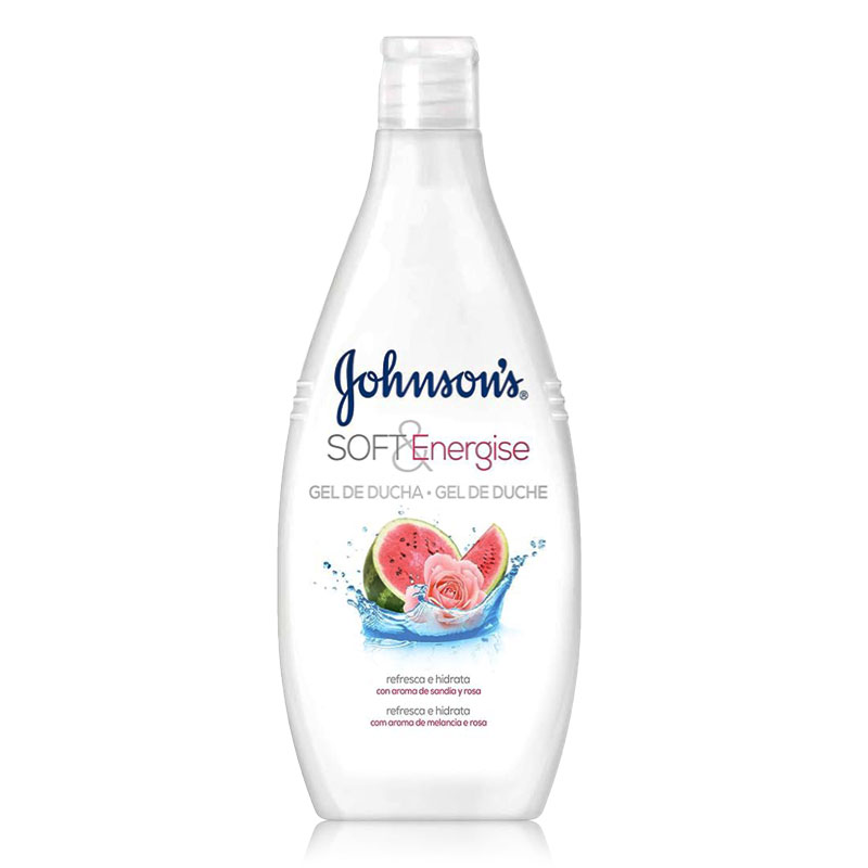v5.jpg شامپو بدن حاوی عصاره هندوانه و گل رز مدل soft and energise جانسون (johnsons) 750میل - Image 1