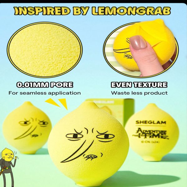 پد اسفنج آرایشی لیمو ترش adventure time شیگلم (sheglam) - Image 5
