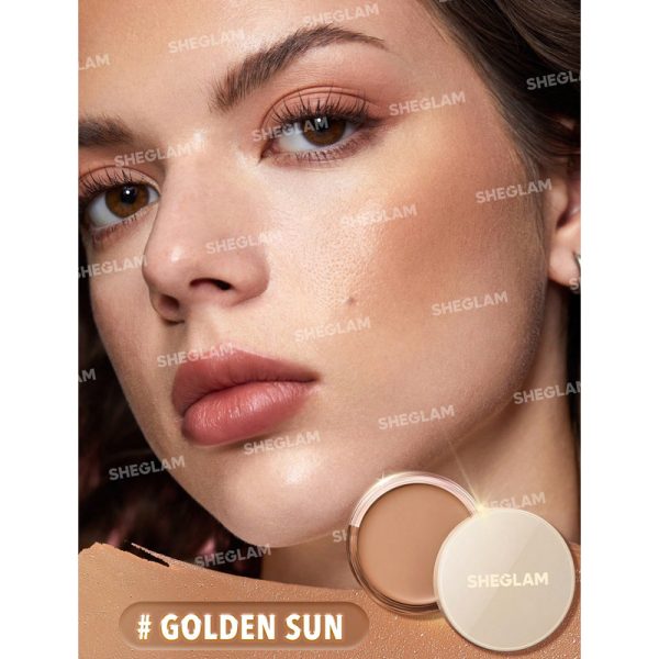 کانتور و برنزر کرمی کاسه ای شیگلم Sheglam مدل Silk Haze - Image 4