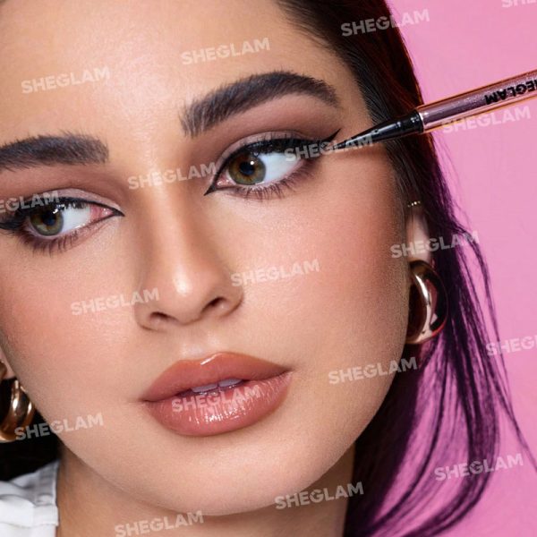 خط چشم ماژیکی ضدآب شیگلم Sheglam مدل rose Line & Define Waterproof black - Image 4
