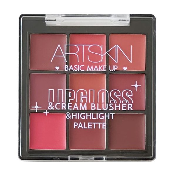 پالت رژلب 3 طبقه آرت اسکین Artskin - Image 2
