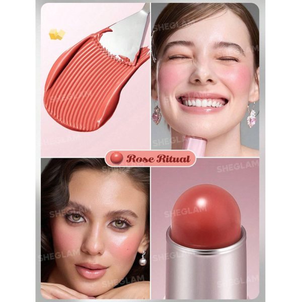 رژگونه کره ای شیگلم SHEGLAM مدل Buttery bliss - Image 7