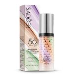 پرایمر ضد آفتاب دار سه رنگ spf50 سادور حجم 40 گرم
