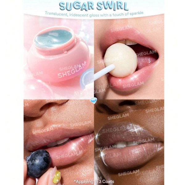 رژلب ژله ای جیبی شیگلم SHEGLAM مدل Hydra jelly pocket حجم 3.5g - Image 3