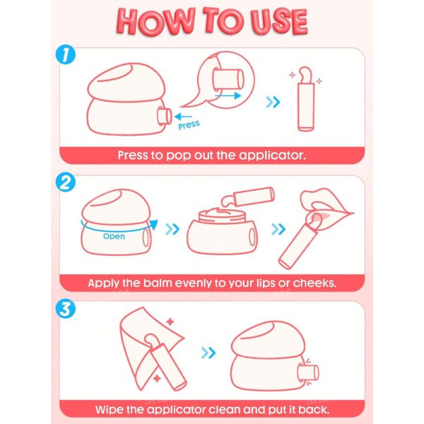 رژلب ژله ای جیبی شیگلم SHEGLAM مدل Hydra jelly pocket حجم 3.5g - Image 12