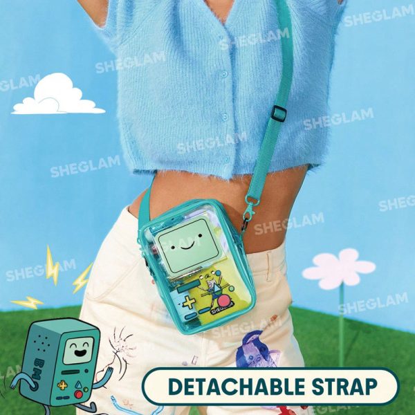 کیف آرایشی شفاف Be MOre MAKE UP BAG از کالکشن ADVENTURE TIME شیگلم (SHEGLAM) - Image 2