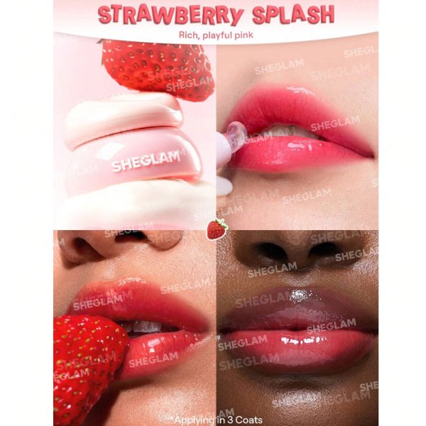 رژلب ژله ای جیبی شیگلم SHEGLAM مدل Hydra jelly pocket حجم 3.5g - Image 7