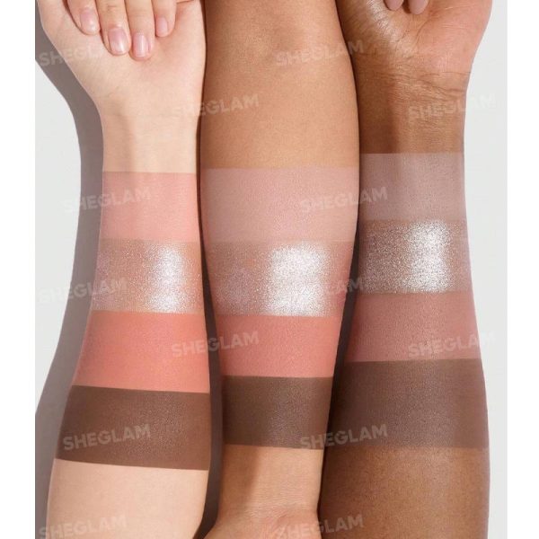 پالت سایه چشم 4 رنگ شیگلم SHEGLAM مدل daydreamer mini palette - Image 4