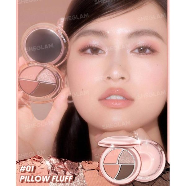 پالت سایه چشم 4 رنگ شیگلم SHEGLAM مدل daydreamer mini palette - Image 9