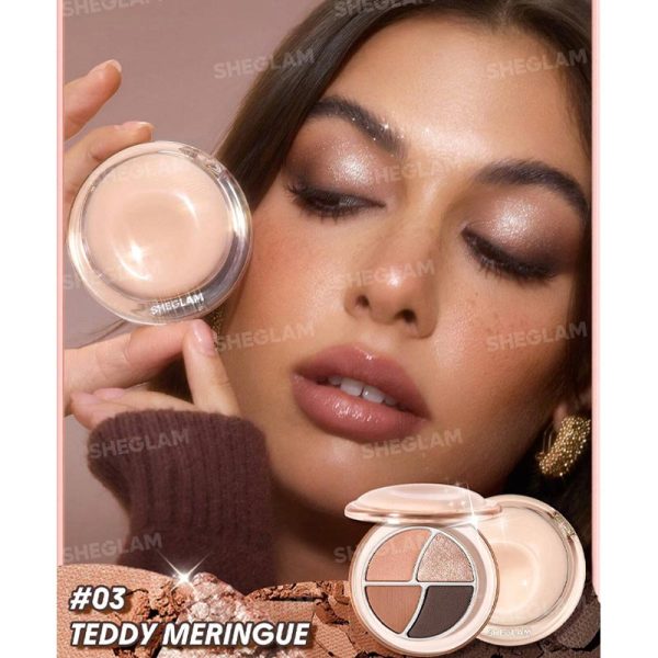 پالت سایه چشم 4 رنگ شیگلم SHEGLAM مدل daydreamer mini palette - Image 10