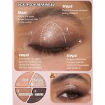 پالت سایه چشم 4 رنگ شیگلم SHEGLAM مدل daydreamer mini palette - Image 6