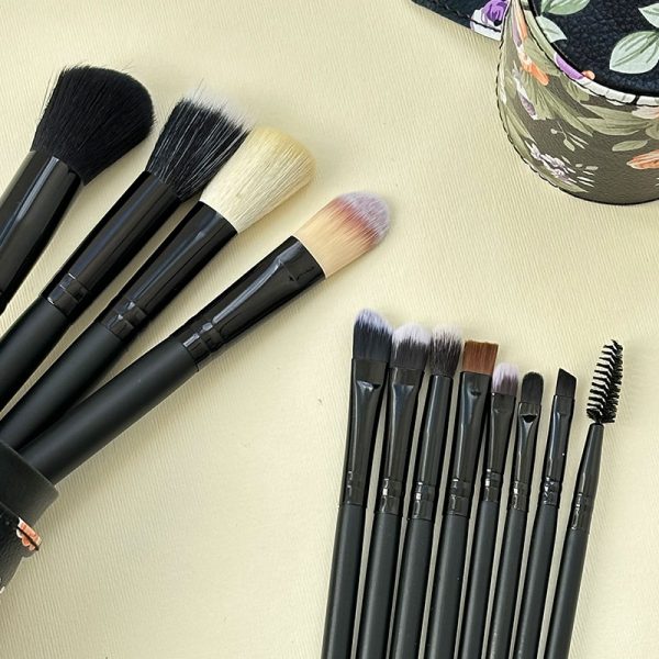 پک براش آرایشی لیوانی طرح بهاری - Image 3