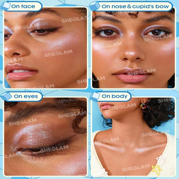 هایلایتر ICY HEARTS MULTICHROME از کالکشن ADVENTURE TIME شیگلم (SHEGLAM) - Image 4