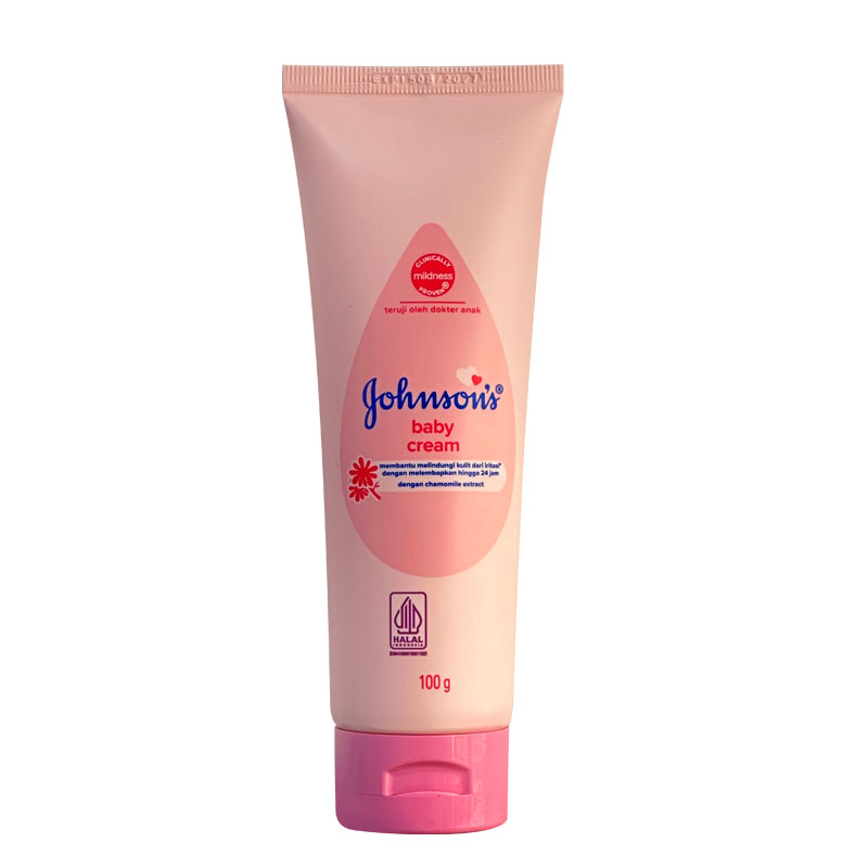 ب7-1.jpg کرم مرطوب کننده بچه جانسون حجم 100ml - Image 1