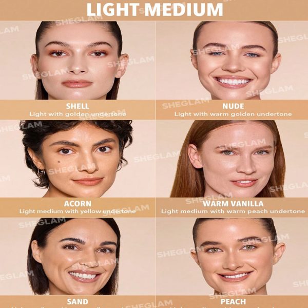 خرید تست کرم پودر استیکی شیگلم light medium - Image 2