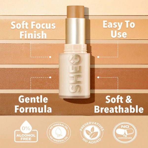 خرید تست کرم پودر استیکی شیگلم light medium - Image 4