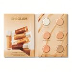 تست کرم پودر و هایلایتر گلو میکسر شیگلم light