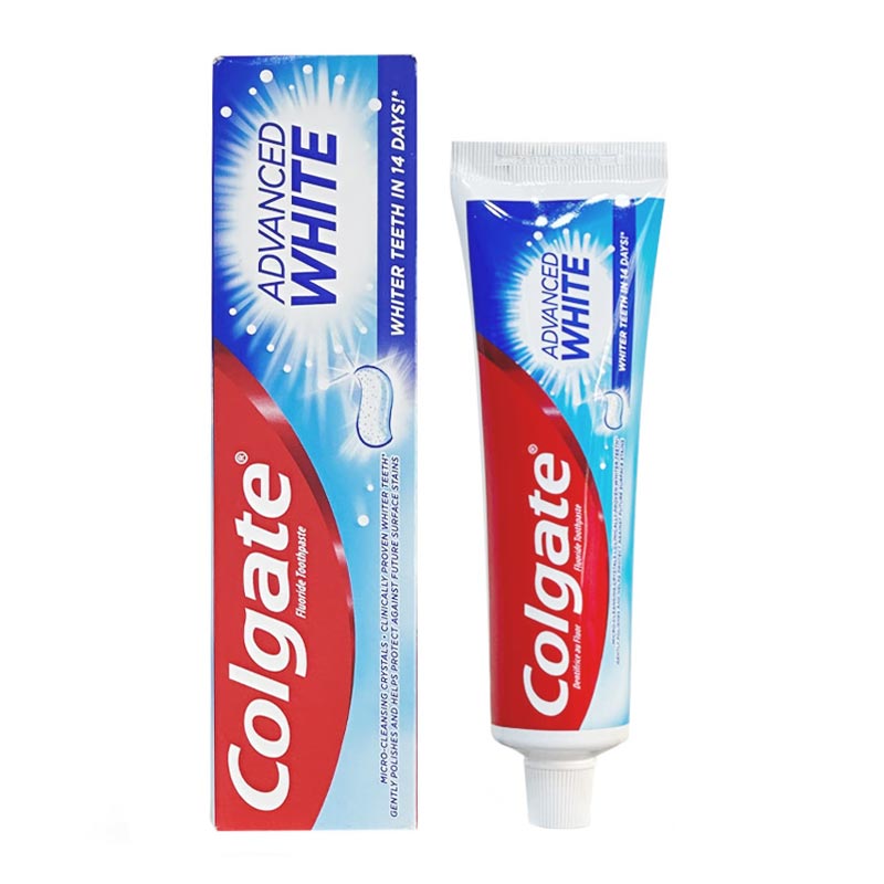 ش1-32.jpg خمیر دندان advanced white کلگیت حجم 100ml - Image 1