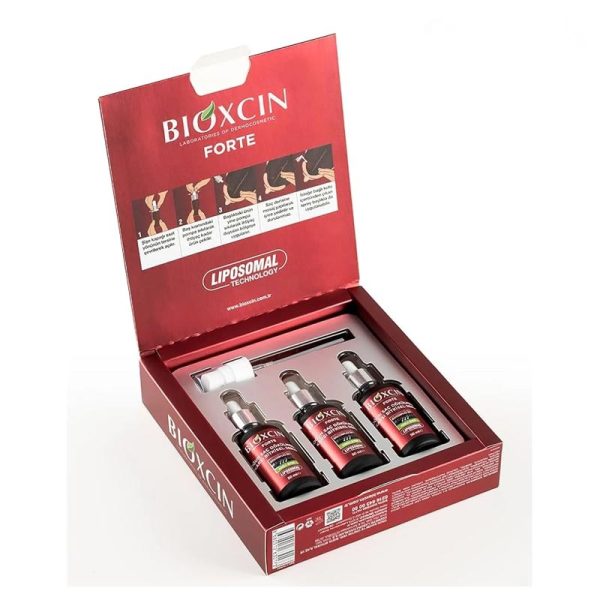 پک 3 عددی سرم ضد ریزش مو بیوکسین فورت Bioxcin Forte حجم 50ml - Image 2