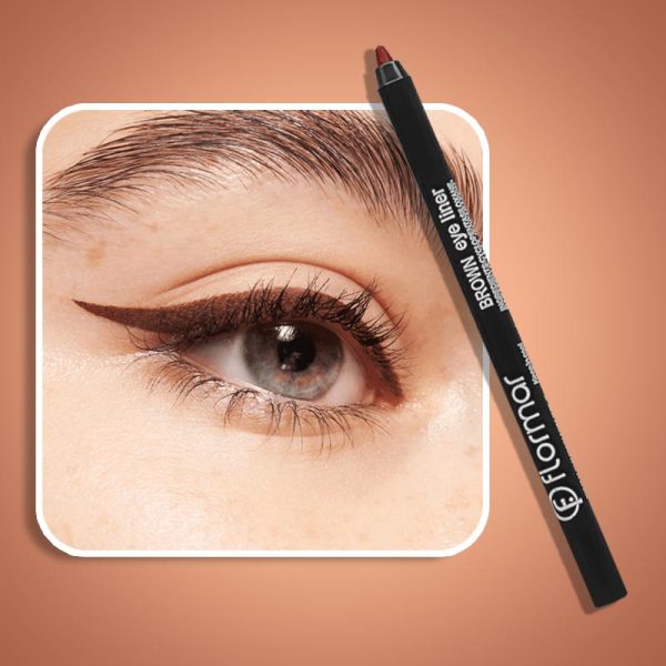 مداد چشم شمعی قهوه ای ضد آب فلورمار Flormar - Image 2