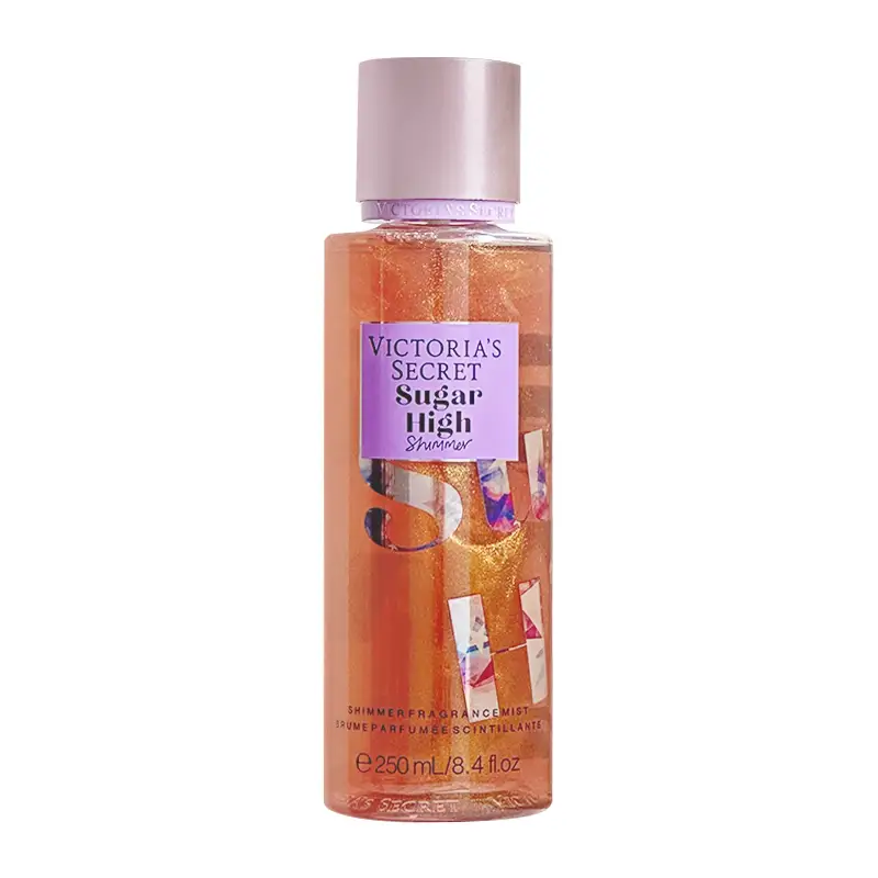 بادی اسپلش شاین دار ویکتوریا سکرت Victorias Secret مدل Sugar High Shimmer حجم 250ml