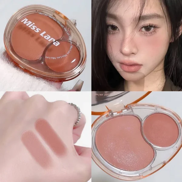 رژگونه کرمی دو رنگ Miss Lara مدل Feel Your Moment - Image 6