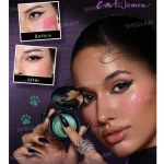 رژگونه دو رنگ شیگلم Sheglam کالکشن CatWoman مدل Black Cat Color - Image 5
