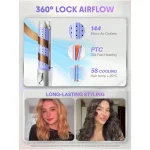 استایلر مو چندکاره شیگلم Sheglam مدل Cool Lock Airflow Styler - Image 3