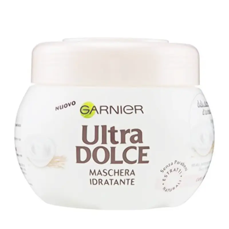 ش4-2-1.webp ماسک مو داخل حمام Ultra Dolce گارنیر Garnier حاوی عصاره جو حجم 300g - Image 1