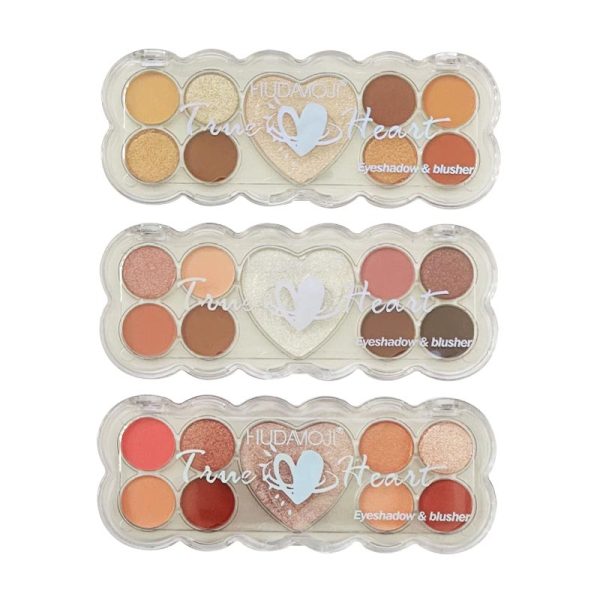 پالت سایه چشم 9 رنگ هودی موجی Hudamoji - Image 2