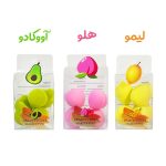 پک 5 عددی پد آرایشی طرح میوه ای - Image 2